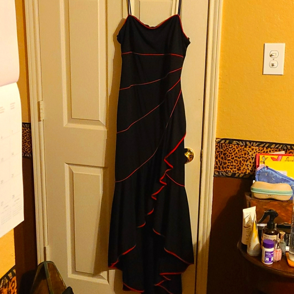 Blondie Nites by Jaslene Size 9 Red / black dress
